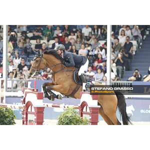 LGCT of Shanghai - Class 6 - Ben Maher (GBR) on MTF Madame X - Shanghai, - 22 April 2018 - ph.Stefano Grasso/LGCT