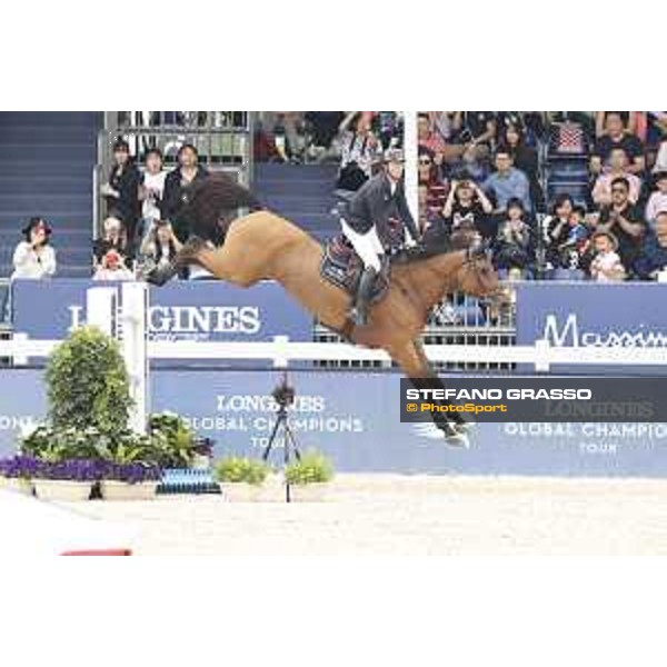 LGCT of Shanghai - Class 6 - Ben Maher (GBR) on MTF Madame X - Shanghai, - 22 April 2018 - ph.Stefano Grasso/LGCT