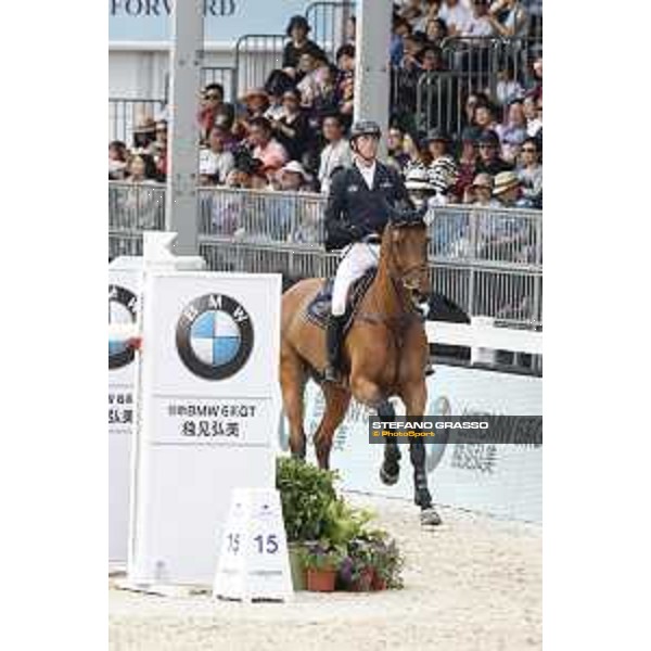 LGCT of Shanghai - Class 6 - Ben Maher (GBR) on MTF Madame X - Shanghai, - 22 April 2018 - ph.Stefano Grasso/LGCT