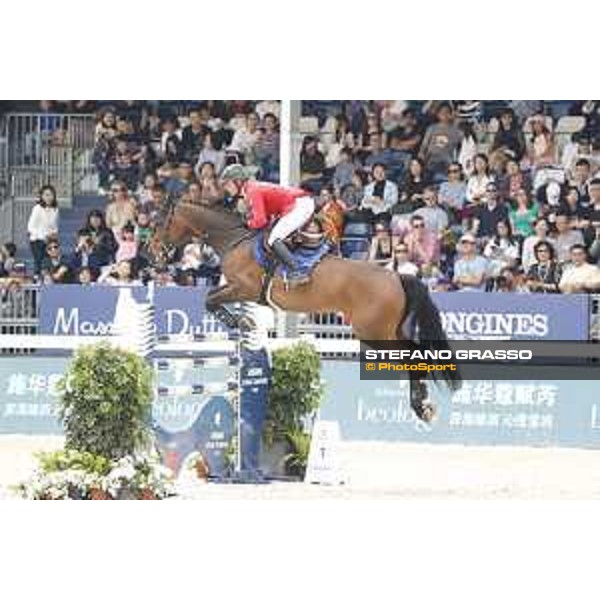 LGCT of Shanghai - Class 6 - Pius Schwizer (SUI) on About A Dream - Shanghai, - 22 April 2018 - ph.Stefano Grasso/LGCT