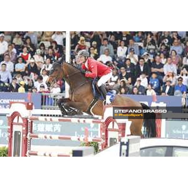 LGCT of Shanghai - Class 6 - Pius Schwizer (SUI) on About A Dream - Shanghai, - 22 April 2018 - ph.Stefano Grasso/LGCT