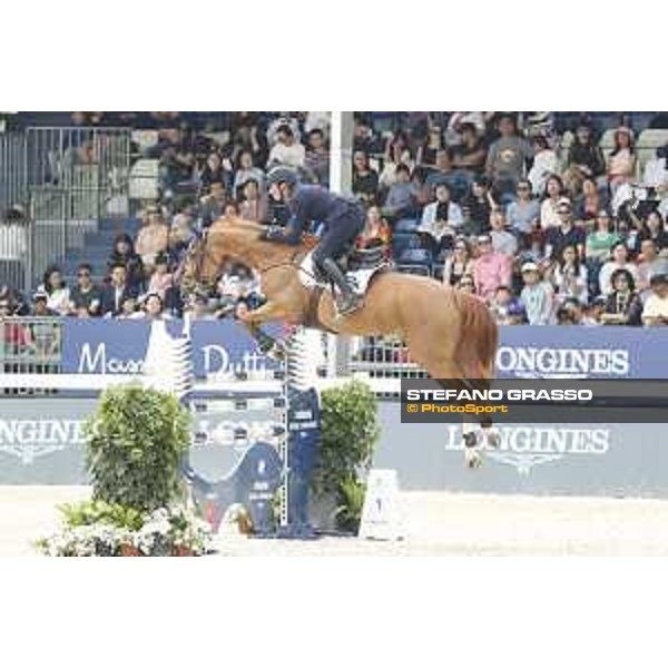 LGCT of Shanghai - Class 6 - Lorenzo de Luca (ITA) on Jeunesse van T Paradijs - Shanghai, - 22 April 2018 - ph.Stefano Grasso/LGCT