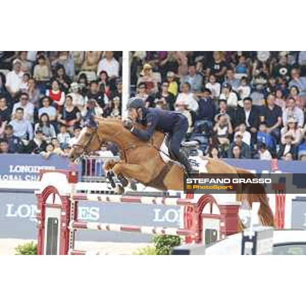 LGCT of Shanghai - Class 6 - Lorenzo de Luca (ITA) on Jeunesse van T Paradijs - Shanghai, - 22 April 2018 - ph.Stefano Grasso/LGCT