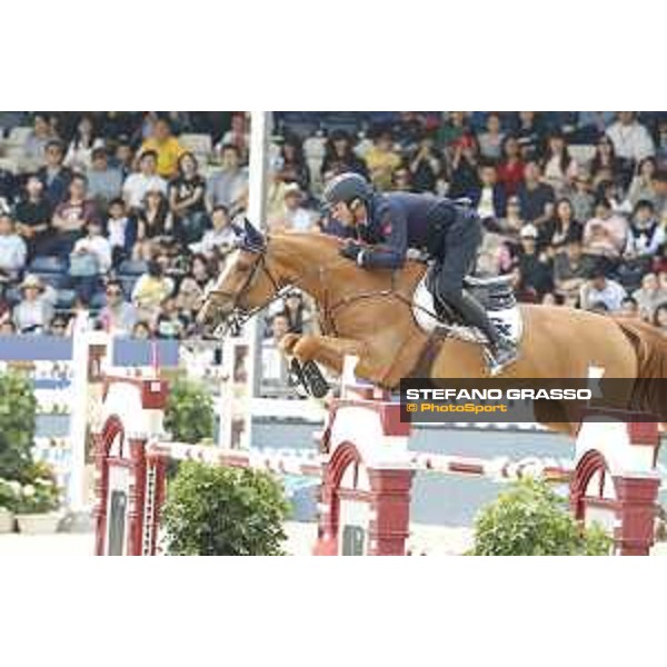 LGCT of Shanghai - Class 6 - Lorenzo de Luca (ITA) on Jeunesse van T Paradijs - Shanghai, - 22 April 2018 - ph.Stefano Grasso/LGCT