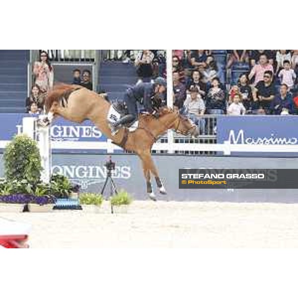 LGCT of Shanghai - Class 6 - Lorenzo de Luca (ITA) on Jeunesse van T Paradijs - Shanghai, - 22 April 2018 - ph.Stefano Grasso/LGCT