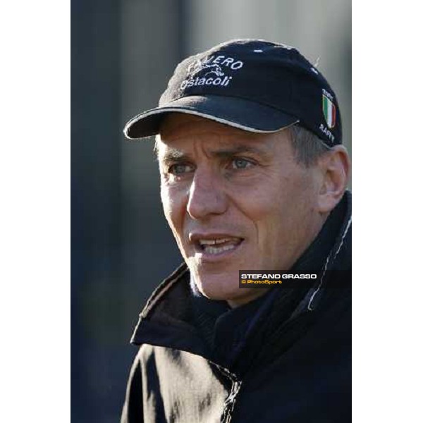 trainer Paolo Favero Rome Capannelle, 17th february 2008 ph. Stefano Grasso