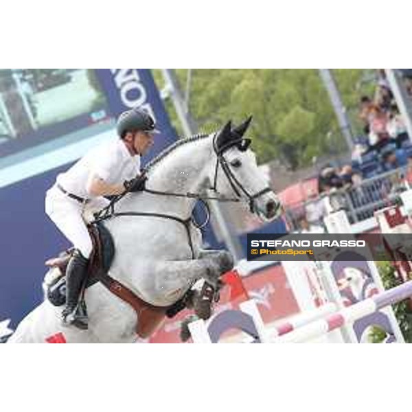 LGCT of Shanghai - Class 6 - Romain Duguet (SUI) on Calder - Shanghai, - 22 April 2018 - ph.Stefano Grasso/LGCT