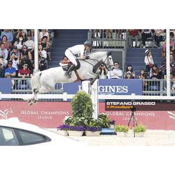 LGCT of Shanghai - Class 6 - Romain Duguet (SUI) on Calder - Shanghai, - 22 April 2018 - ph.Stefano Grasso/LGCT