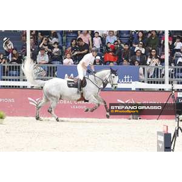 LGCT of Shanghai - Class 6 - Romain Duguet (SUI) on Calder - Shanghai, - 22 April 2018 - ph.Stefano Grasso/LGCT