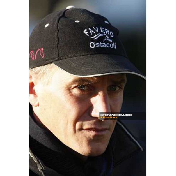 trainer Paolo Favero Rome Capannelle, 17th february 2008 ph. Stefano Grasso