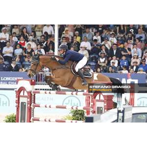 LGCT of Shanghai - Class 6 - Cindy van der Straten (BEL) on Catalina - Shanghai, - 22 April 2018 - ph.Stefano Grasso/LGCT