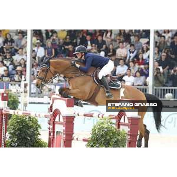 LGCT of Shanghai - Class 6 - Cindy van der Straten (BEL) on Catalina - Shanghai, - 22 April 2018 - ph.Stefano Grasso/LGCT