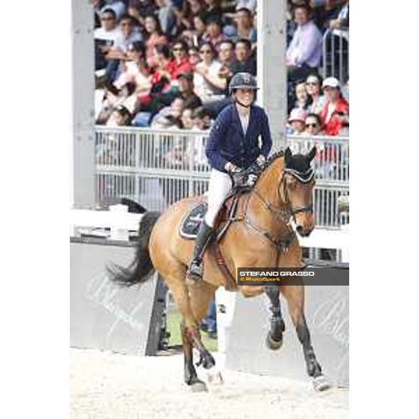 LGCT of Shanghai - Class 6 - Cindy van der Straten (BEL) on Catalina - Shanghai, - 22 April 2018 - ph.Stefano Grasso/LGCT