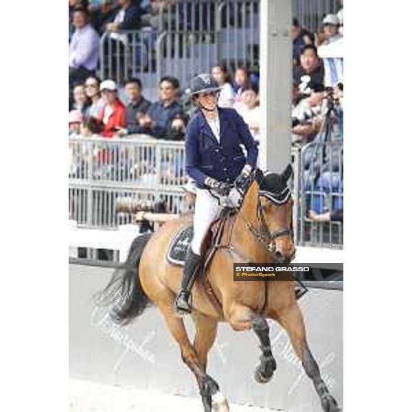 LGCT of Shanghai - Class 6 - Cindy van der Straten (BEL) on Catalina - Shanghai, - 22 April 2018 - ph.Stefano Grasso/LGCT