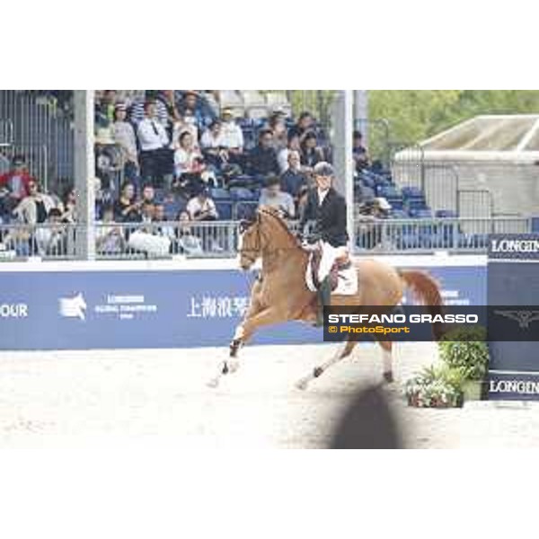 LGCT of Shanghai - Class 6 - Jerome Guery (BEL) on Celvin - Shanghai, - 22 April 2018 - ph.Stefano Grasso/LGCT