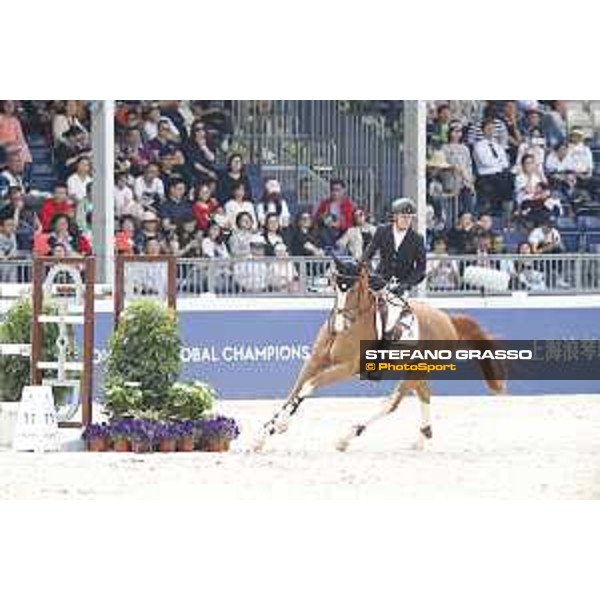 LGCT of Shanghai - Class 6 - Jerome Guery (BEL) on Celvin - Shanghai, - 22 April 2018 - ph.Stefano Grasso/LGCT