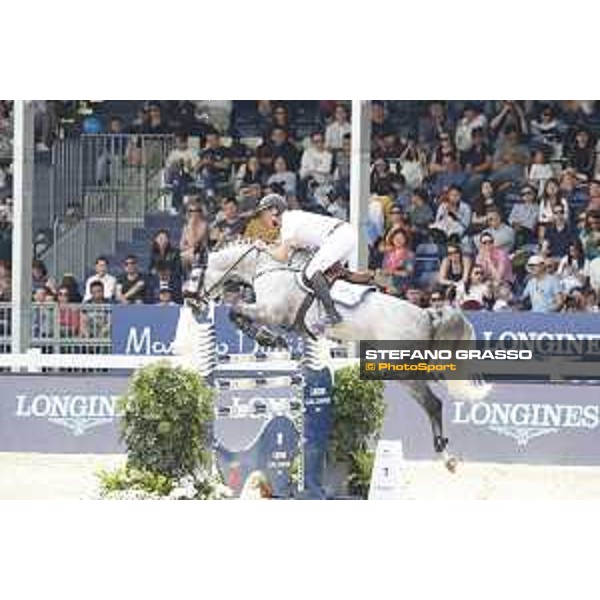 LGCT of Shanghai - Class 6 - Christian Ahlmann (GER) on Clintrexo Z - Shanghai, - 22 April 2018 - ph.Stefano Grasso/LGCT