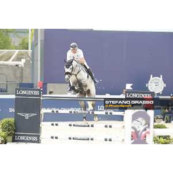 LGCT of Shanghai - Class 6 - Christian Ahlmann (GER) on Clintrexo Z - Shanghai, - 22 April 2018 - ph.Stefano Grasso/LGCT
