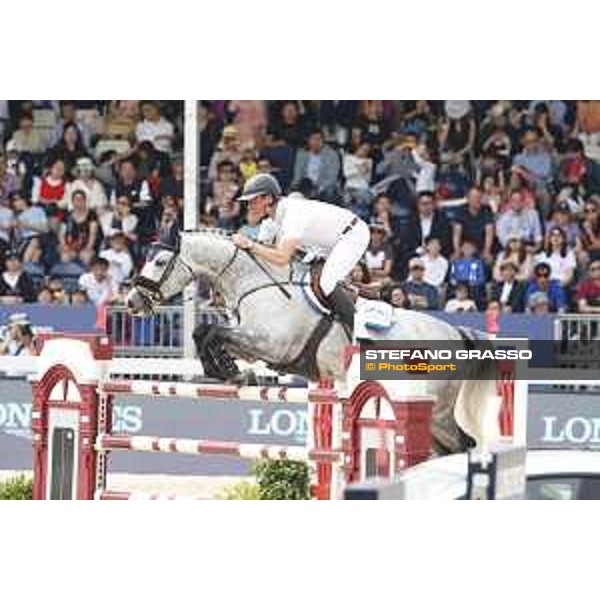 LGCT of Shanghai - Class 6 - Christian Ahlmann (GER) on Clintrexo Z - Shanghai, - 22 April 2018 - ph.Stefano Grasso/LGCT