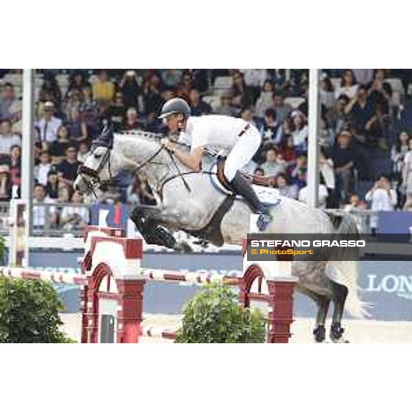 LGCT of Shanghai - Class 6 - Christian Ahlmann (GER) on Clintrexo Z - Shanghai, - 22 April 2018 - ph.Stefano Grasso/LGCT