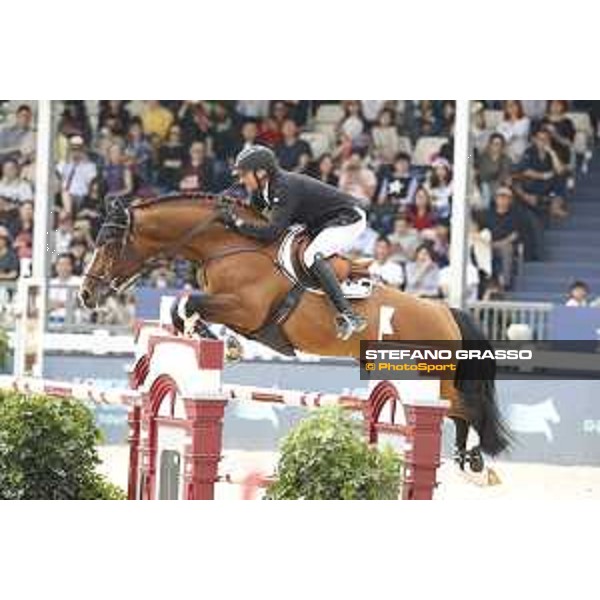 LGCT of Shanghai - Class 6 - Piergiorgio Bucci (ITA) on Diesel GP du Bois Madame - Shanghai, - 22 April 2018 - ph.Stefano Grasso/LGCT