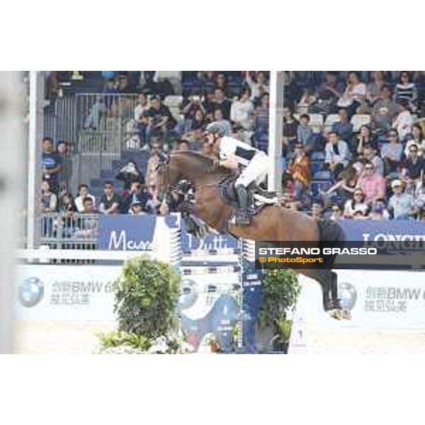 LGCT of Shanghai - Class 6 - Maurice Tebbel (GER) on Chacco?s Son - Shanghai, - 22 April 2018 - ph.Stefano Grasso/LGCT
