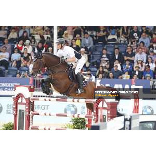 LGCT of Shanghai - Class 6 - Maurice Tebbel (GER) on Chacco?s Son - Shanghai, - 22 April 2018 - ph.Stefano Grasso/LGCT