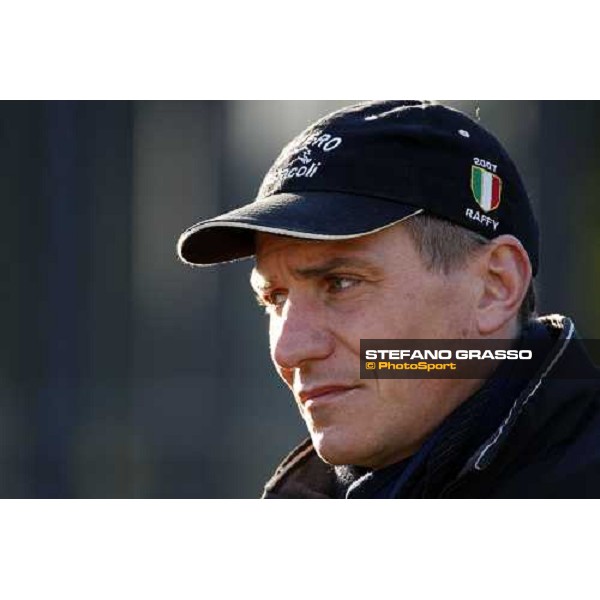 trainer Paolo Favero before the LVIII Gran Corsa Siepi di Roma Rome Capannelle, 17th february 2008 ph. Stefano Grasso