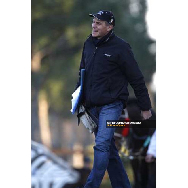 Paolo Favero trainer before the LVIII Gran Corsa Siepi di Roma Rome Capannelle, 17th february 2008 ph. Stefano Grasso
