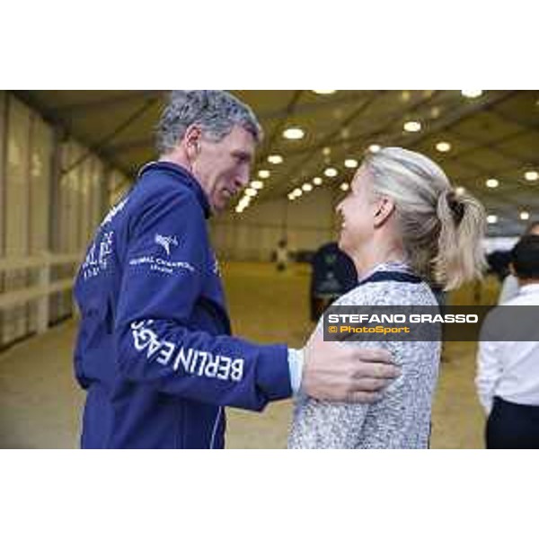 LGCT of Shanghai - Behind the scenes - Ludger Beerbaum (GER), Judith Goelkel - Shanghai, - 21 April 2018 - ph.Mario Grassia/LGCT