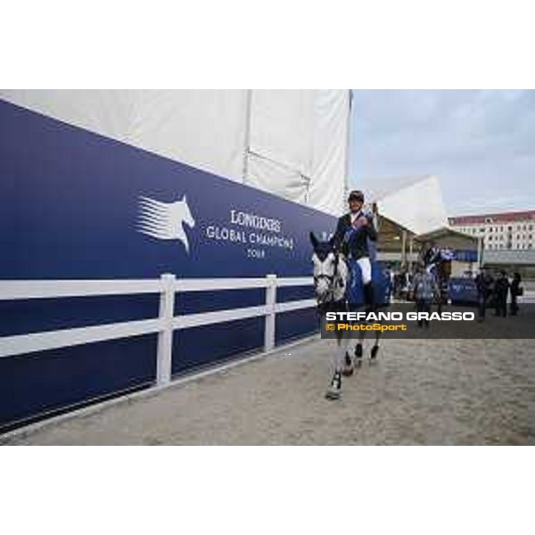 LGCT of Shanghai - Prize giving ceremony - Gregory Wathelet on Coree - Shanghai, - 21 April 2018 - ph.Mario Grassia/LGCT
