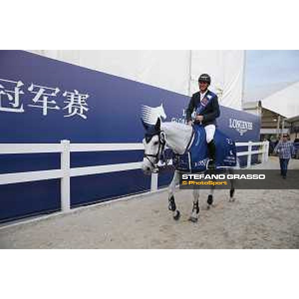 LGCT of Shanghai - Prize giving ceremony - Gregory Wathelet on Coree - Shanghai, - 21 April 2018 - ph.Mario Grassia/LGCT
