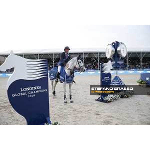 LGCT of Shanghai - Prize giving ceremony - Gregory Wathelet on Coree - Shanghai, - 21 April 2018 - ph.Mario Grassia/LGCT