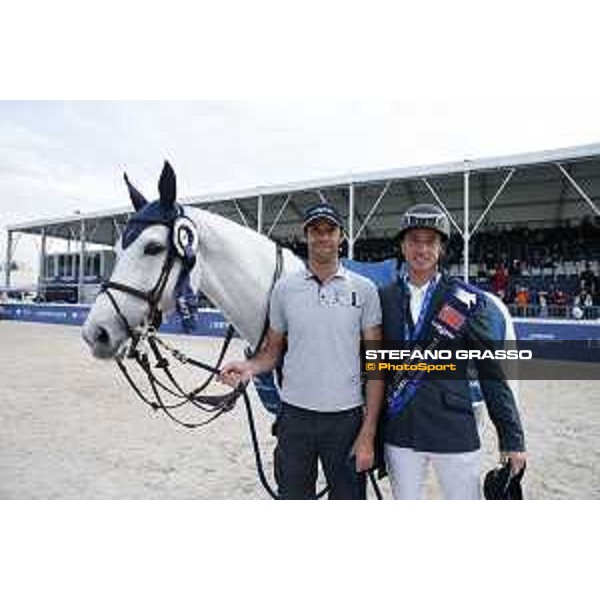 LGCT of Shanghai - Prize giving ceremony - Gregory Wathelet on Coree - Shanghai, - 21 April 2018 - ph.Mario Grassia/LGCT