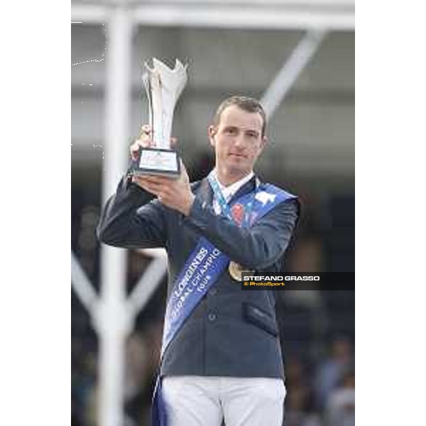 LGCT of Shanghai - Prize giving ceremony - Gregory Wathelet - Shanghai, - 21 April 2018 - ph.Mario Grassia/LGCT
