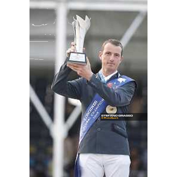 LGCT of Shanghai - Prize giving ceremony - Gregory Wathelet - Shanghai, - 21 April 2018 - ph.Mario Grassia/LGCT