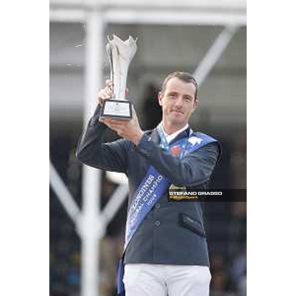 LGCT of Shanghai - Prize giving ceremony - Gregory Wathelet - Shanghai, - 21 April 2018 - ph.Mario Grassia/LGCT