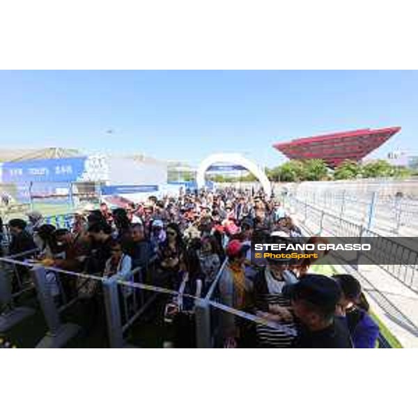 LGCT of Shanghai - Public at the main entrance - Shanghai, - 20 April 2018 - ph.Mario Grassia/LGCT