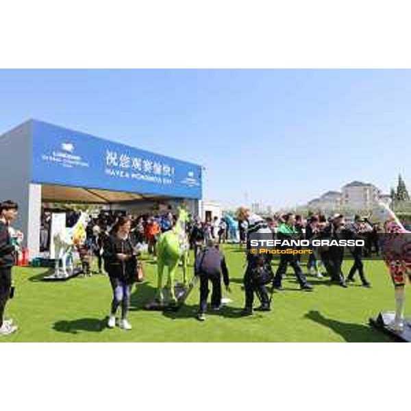 LGCT of Shanghai - Public at the main entrance - Shanghai, - 20 April 2018 - ph.Mario Grassia/LGCT