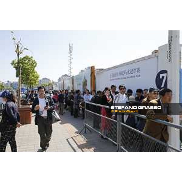 LGCT of Shanghai - Public at the main entrance - Shanghai, - 20 April 2018 - ph.Mario Grassia/LGCT