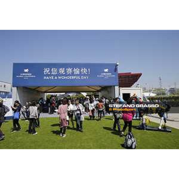 LGCT of Shanghai - Public at the main entrance - Shanghai, - 20 April 2018 - ph.Mario Grassia/LGCT