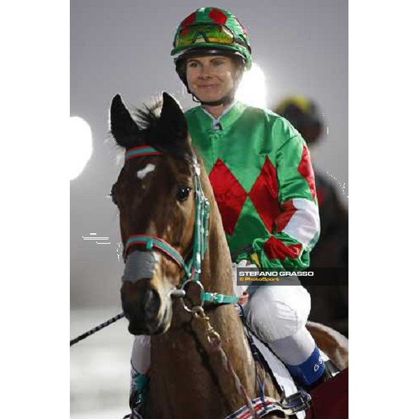 Klaudia Freitag on Monachello winner of the Fegentri Race Doha, 27th febr. 2008 ph. Stefano Grasso