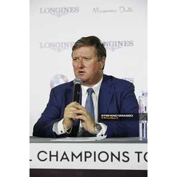 LGCT of Shanghai - Press conference - Jan Tops (President of LGCT and co-founder of GCL) - Shanghai, - 21 April 2018 - ph.Stefano Grasso/LGCT