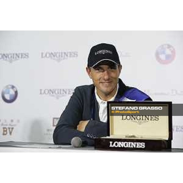 LGCT of Shanghai - Press conference - Gregory Wathelet (BEL) - Shanghai, - 21 April 2018 - ph.Stefano Grasso/LGCT