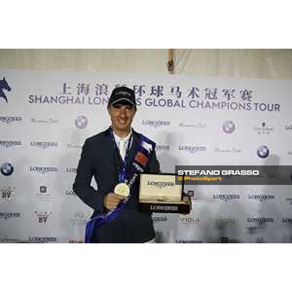 LGCT of Shanghai - Press conference - Gregory Wathelet (BEL) - Shanghai, - 21 April 2018 - ph.Stefano Grasso/LGCT