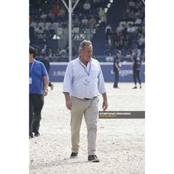 LGCT of Shanghai - Uliano Vezzani (Course Designer) - Shanghai, - 22 April 2018 - ph.Mario Grassia/LGCT