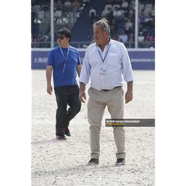 LGCT of Shanghai - Uliano Vezzani (Course Designer) - Shanghai, - 22 April 2018 - ph.Mario Grassia/LGCT