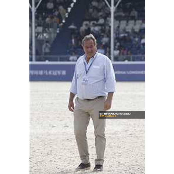 LGCT of Shanghai - Uliano Vezzani (Course Designer) - Shanghai, - 22 April 2018 - ph.Mario Grassia/LGCT