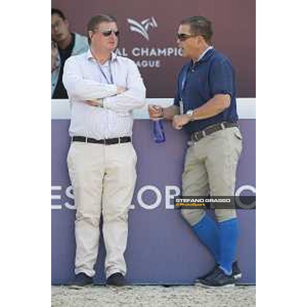 LGCT of Shanghai - Jan Tops (President of LGCT and co-founder of GCL), Wout-Jan van der Schans (NED) - Shanghai, - 19 April 2018 - ph.Mario Grassia/LGCT