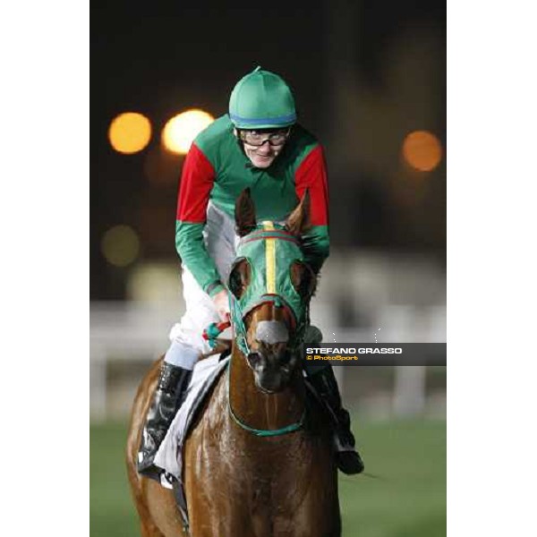 Gerald Avranche comes back in triumph on Casemate after winning the Qatar International Cup Doha, Al Ryyan Park, 28th febr. 2008 ph. Stefano Grasso